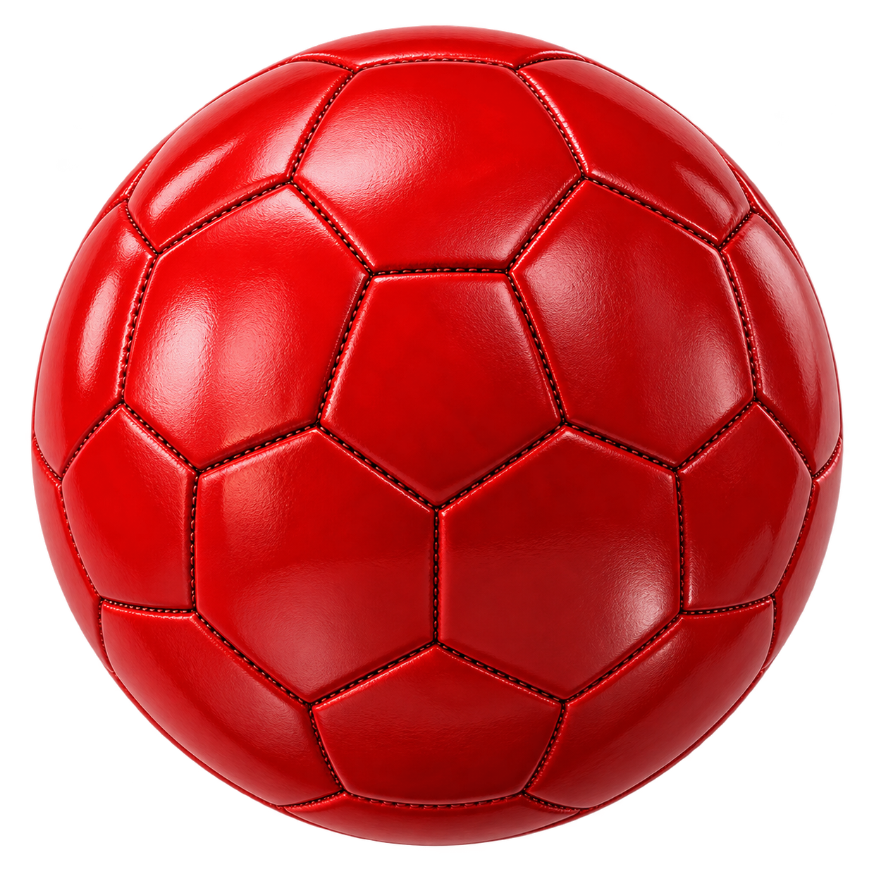 Roter Fußball